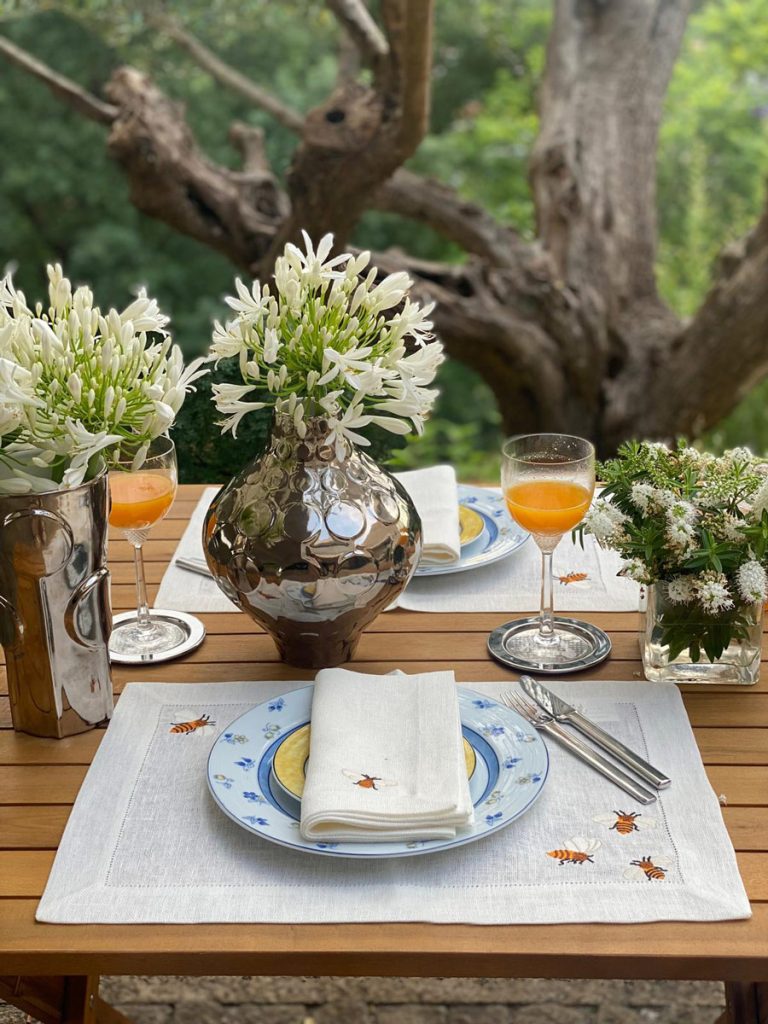 Guardanapo Busy Bee Embroidered