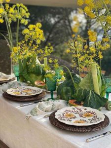 Guardanapo Toile de Jouy Green